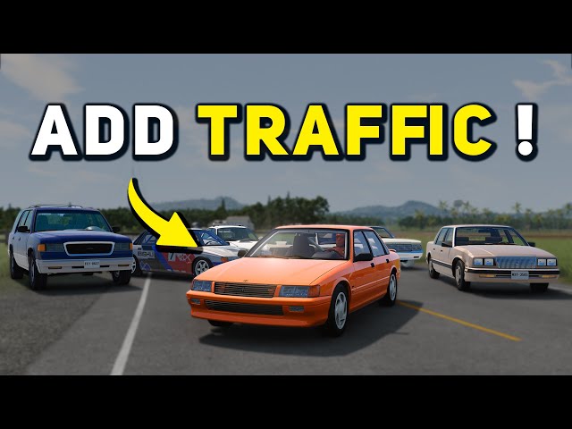 How to Add Traffic!! - BeamNG Drive Guide