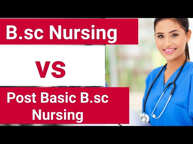 Difference Between B.sc Nursing & Post Basic B.sc  Nursing|Nursing Course 2022|B.sc Nursing Course|