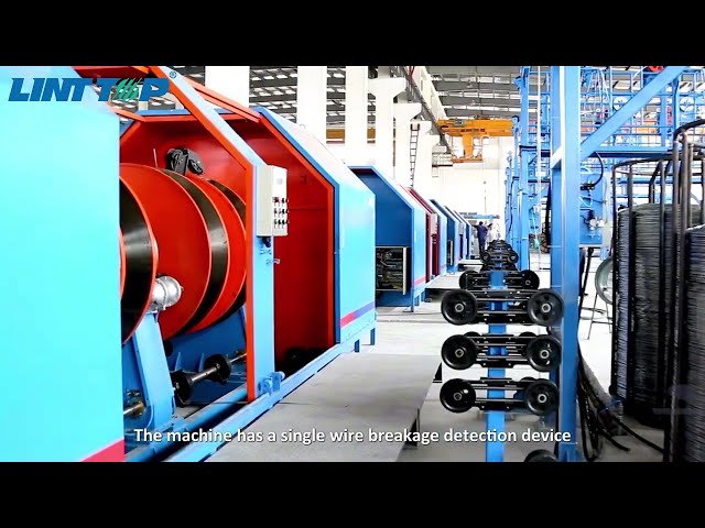 #linttop Concentric Stranding Machine: 3x Faster Than Traditional Rigid Frame Stranding Machine