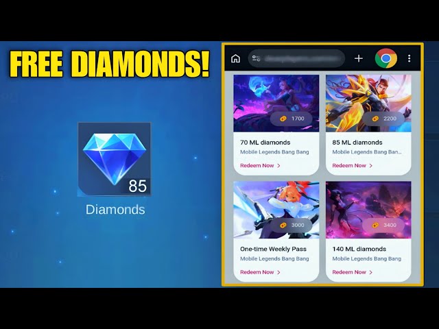 New Website to Redeem Free MLBB Diamonds Without Spending Money!