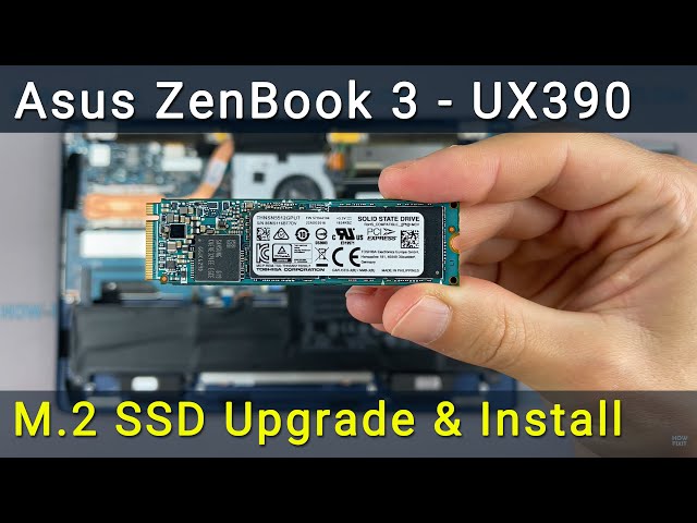 Asus ZenBook 3 UX390UA SSD Upgrade Guide – Step-by-Step Installation Tutorial