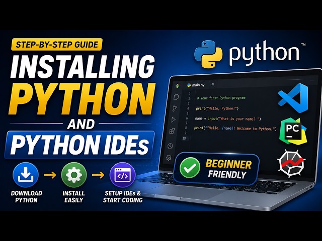 Installing Python and Python IDEs