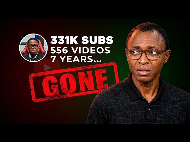 Why YouTube deleted his channel - creators still make same mistake