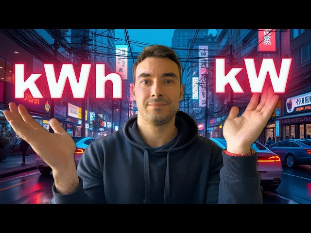 Todavía CONFUNDES kW y kWh al HABLAR del COCHE ELÉCTRICO??