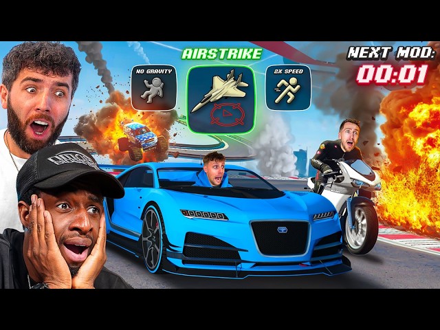SIDEMEN MODDED GTA CHAOS RACES