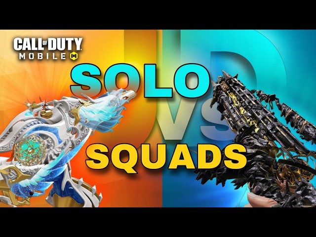 🔴SOLO vs SQUADS - CODM LIVE