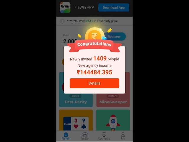 Fiewin Super Earning App life  #earningapp #earnmoney #earnmoney #earningapp #colorgametricks