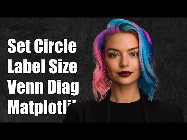 set circle size and label size on venn diagram with matplotlib-venn