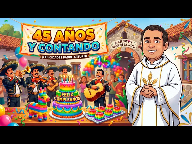 My 45th Birthday: Gratitude, Faith, and Many Blessings - Father Arturo Cornejo