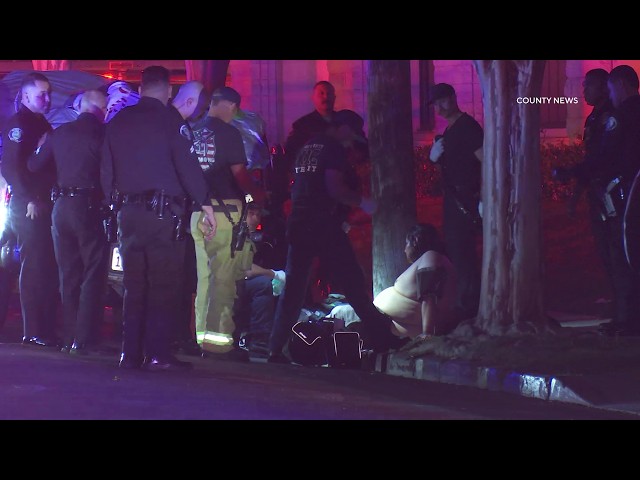 Two Shot, Potential Suspects Detained Nearby | Santa Ana, CA