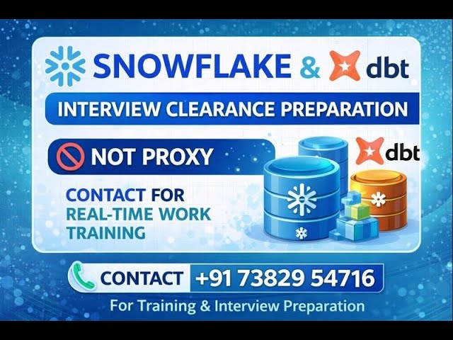 Snowflake & DBT Interview Preparation 2026 | Real-Time Project Scenarios | Madhu | Time Variant