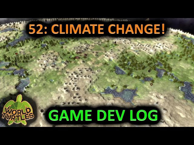 [Unity3D Hex Map Game Dev] 52: Visualizing Climate Change using a Terrain Shader
