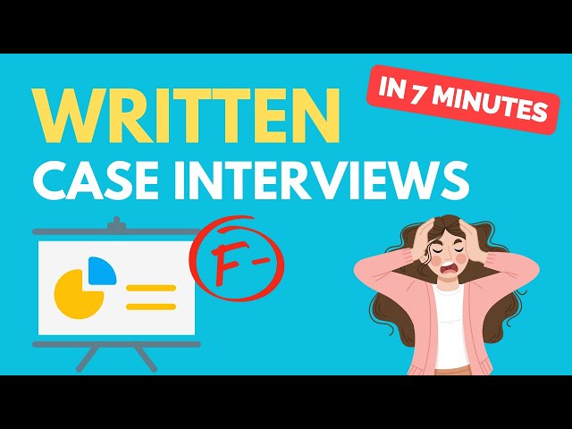 8 Steps to Solve Written Case Interviews: Complete Guide