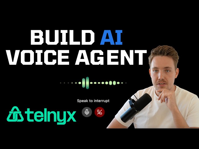 How To Build A Phone AI Voice Agent with Telnyx