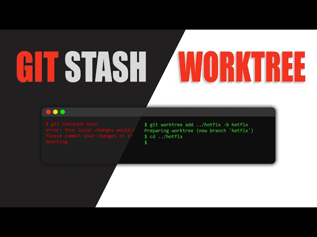 Turns Out Git Stash Was Never The Answer