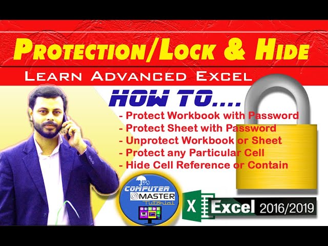 Complete Tutorial of Excel Lock - Protection & Advance Hide || Hindi