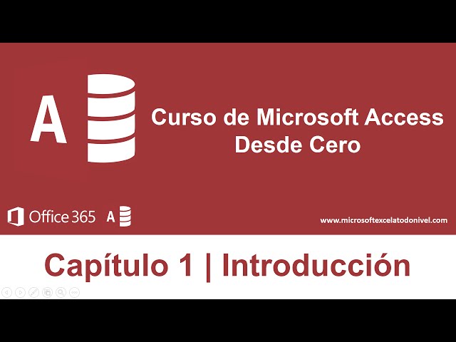 Access Course | Chapter 1 | Introduction