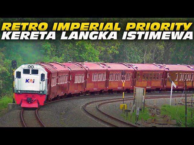 INILAH KERETA SUPER LANGKA JAVA PRIORITY SI COKLAT PANJANG YANG MEWAH HANYA UNTUK JAKARTA - YOGYA