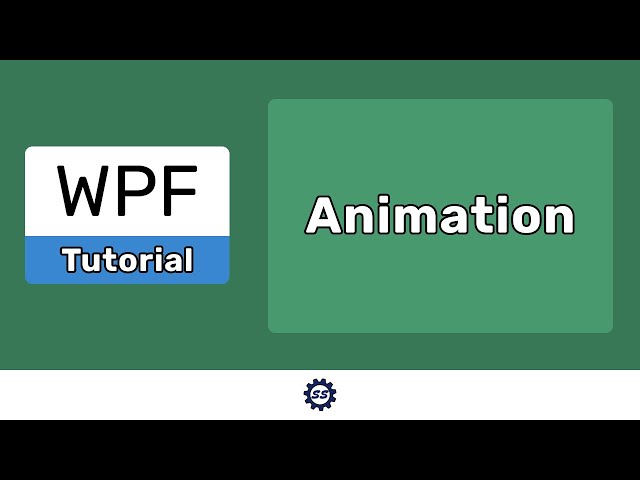 Animation - WPF TUTORIAL