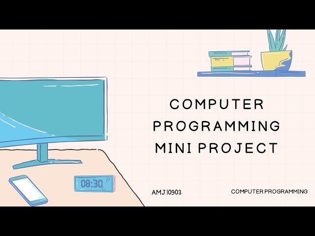 AMJ10903 2025/2026 MINI PROJECT UNIMAP