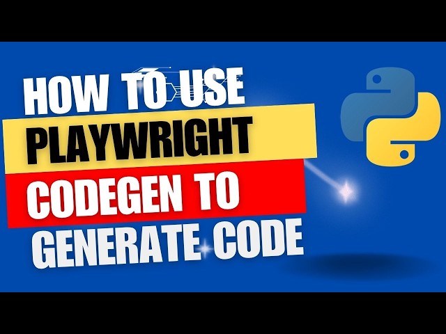 CodeGen in Playwright to Record Test case - Playwright Codegen tutorial!