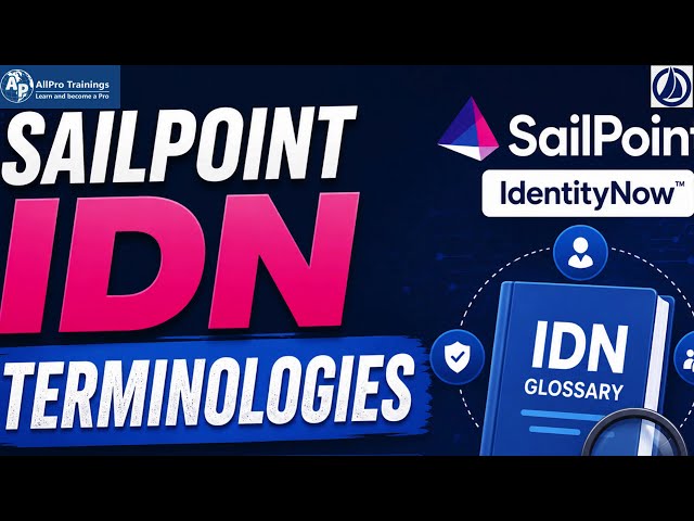 SailPoint IDN Terminologies
