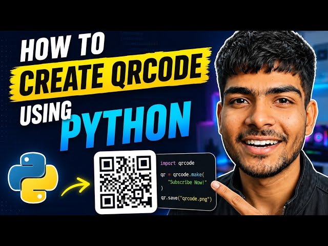 How to Create a QR Code Using Python | Beginner Tutorial