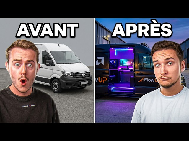 On achète un VAN pour faire le SETUP GAMING ULTIME