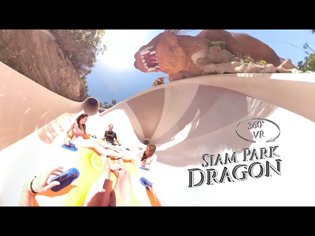 Siam Park Dragon 360° VR POV Onride