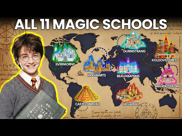 All 11 Wizarding Schools in Harry Potter EXPLAINED in Detail