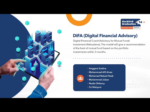 Hacktiv8 Batch 16 Final Project - Data Science: DiFA (Digital Financial Advisory)