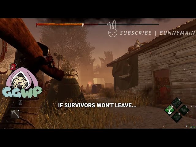 if survivors won't leave, just practice Skilled Huntress :) DBD Achievement Dead by Daylight Killer