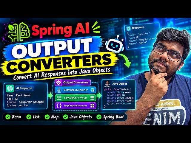 🚀 Spring AI Output Converters: Convert AI Responses into Java Objects
