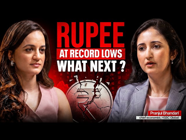 Indian Rupee Crashing: How Low Can It Go? | Pranjul Bhandari in conversation with Sonia Shenoy