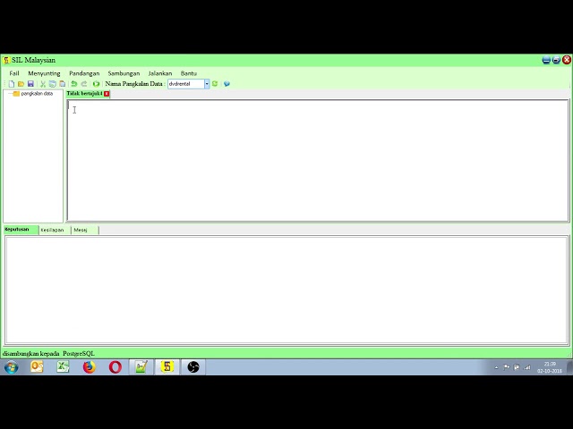 SIL_MALAY PostgreSQL CREATE VIEW