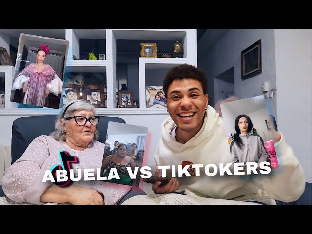 MI ABUELA REACCIONA A TIKTOKERS Pt3