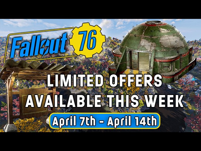 This Week’s Atomic Shop Limited Time Offers In Fallout 76