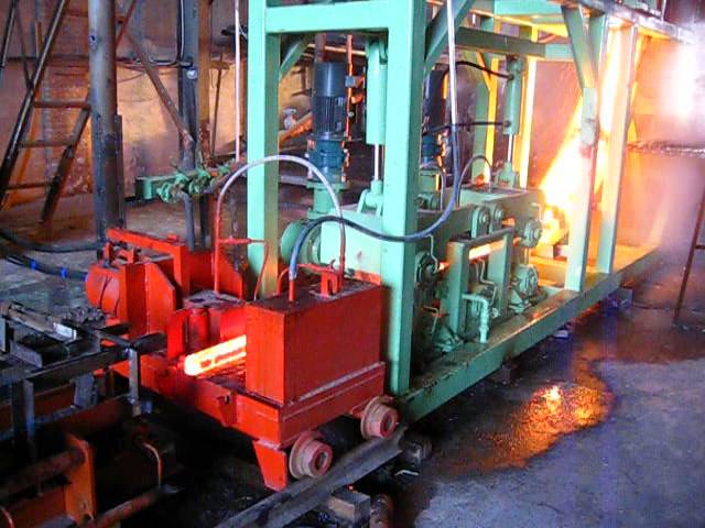 continuous casting machine for steel billets 60x60mm-150x150mm