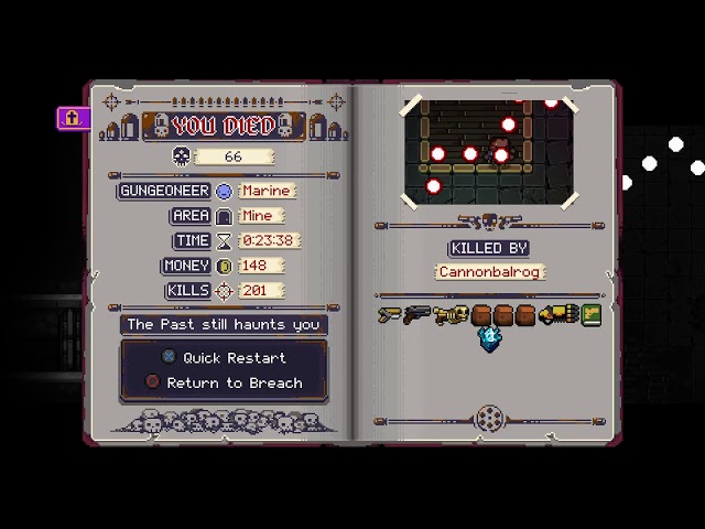 COMPLETING ENTER THE GUNGEON