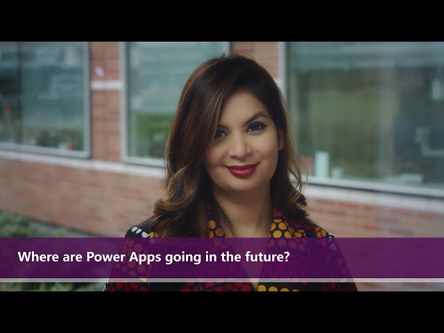 Where are Power Apps going in the future? | One Dev Question: Dona Sarkar
