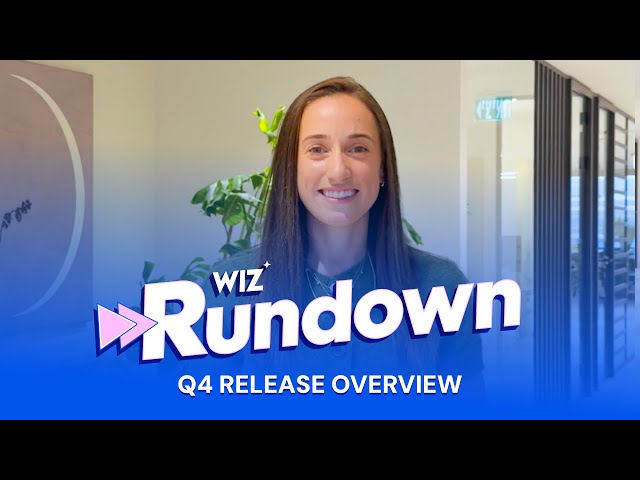 Wiz Rundown: What’s New in Q4