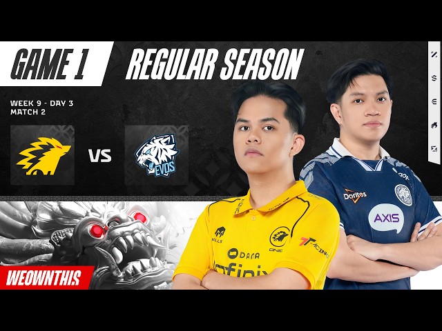 ONIC vs EVOS | Regular Season Week 9 Day 3 | Game 1 | #MPLIDS17