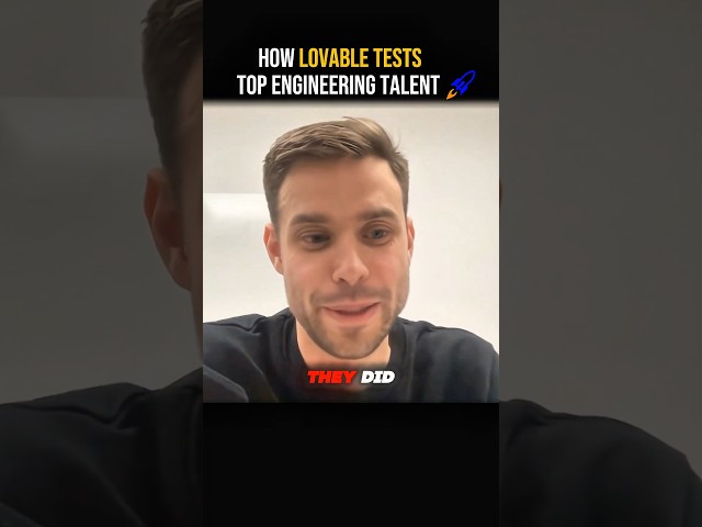 Anton Osika: "How We Interview Top Engineers At Lovable" 🚀 #lovablepartner