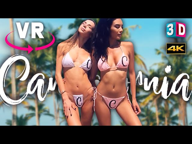 [VR 3D 4K] CANNAFORNIA GIRLS - BIKINI MODELS VIDEO FOR VIRTUAL REALITY 360/180