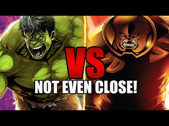 Why Hulk VS Juggernaut Has NEVER Been Close!