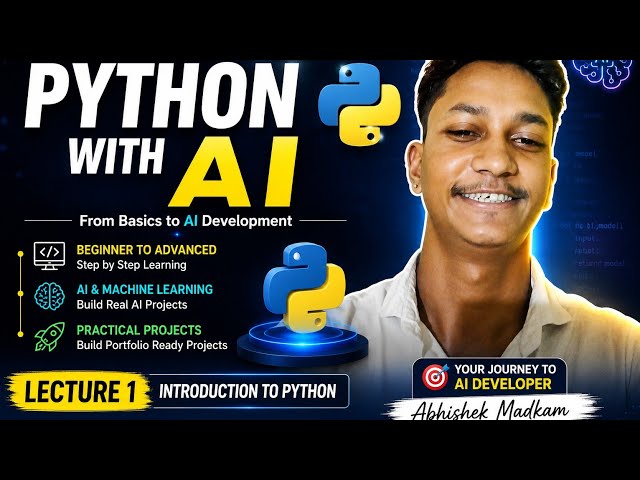 Python with Ai (lecture 1)