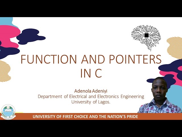 Functions and pointers in C | Pt 2