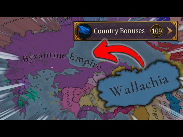 4 Nation Formations From Wallachia to BYZANTIUM! Eco Power Base SWAP