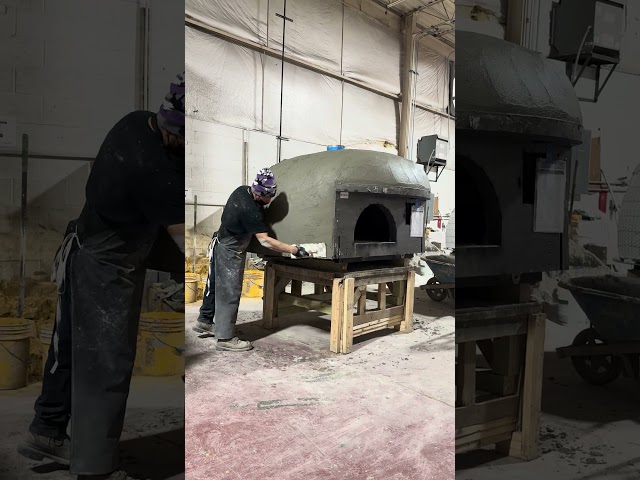 Brick Pizza Oven Build Process of Marra Forni