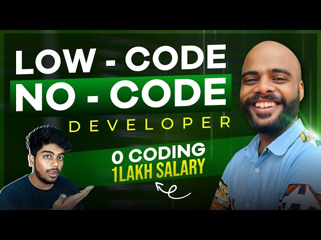 😱1lakh salary - Low code No code development | High salary IT jobs in Tamil